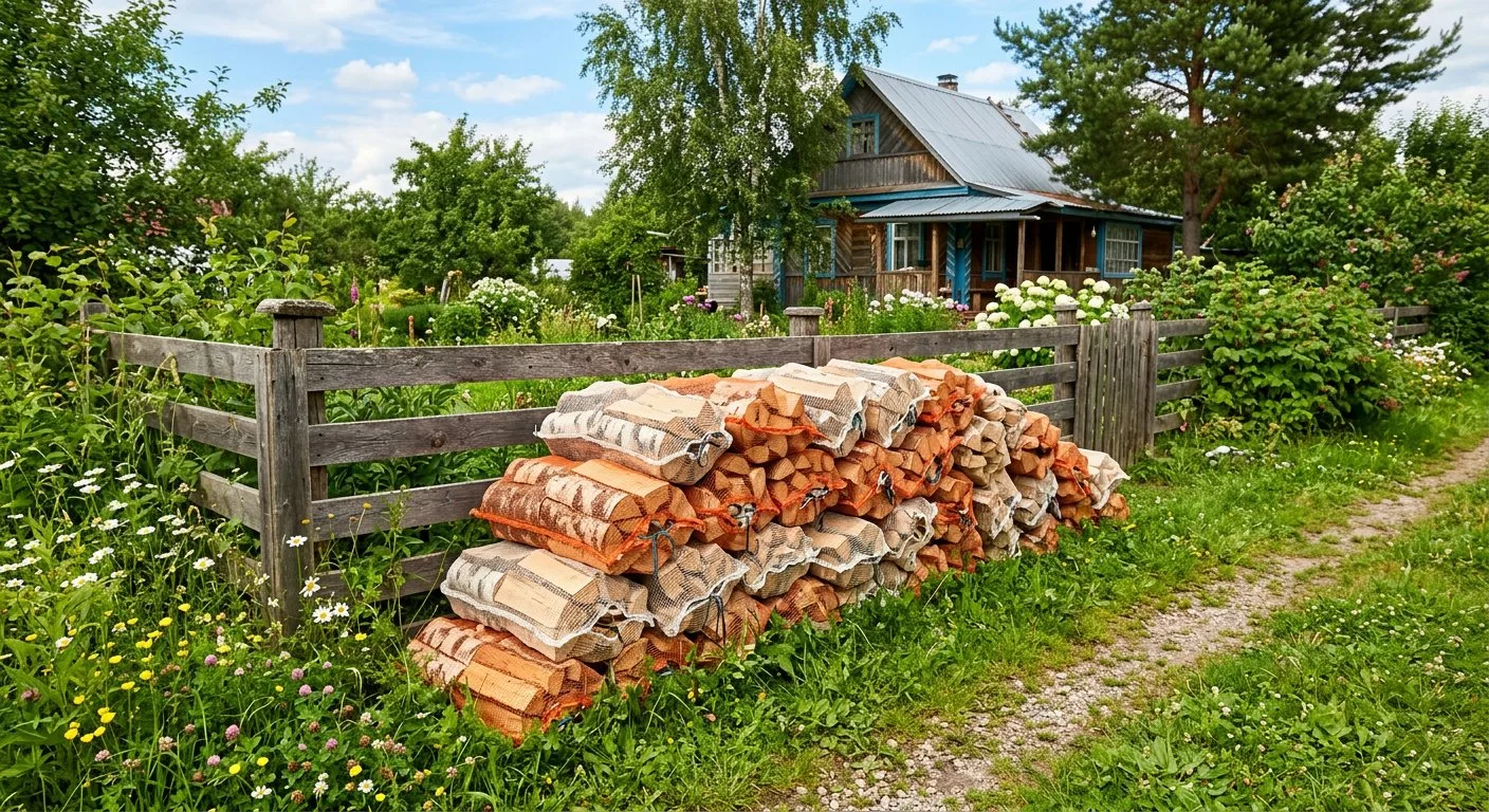Дрова для дачи в Самаре