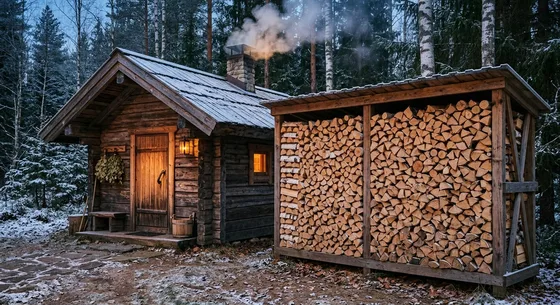 Укладка дров в Самаре, переулок Тенистая, 36